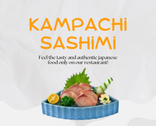 Kampachi Sashimi