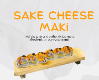 Sake Cheese Maki